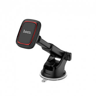 Автомобільний тримач для телефона/планшета Hoco CA42 Magnetic Black, фото 1