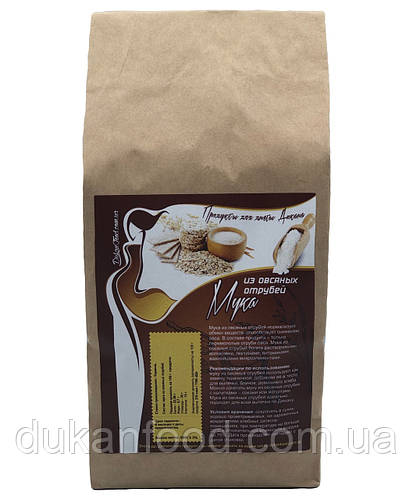 Мука из овсяных отрубей для диеты Дюкана, цена 48 грн — Prom.ua (ID ...