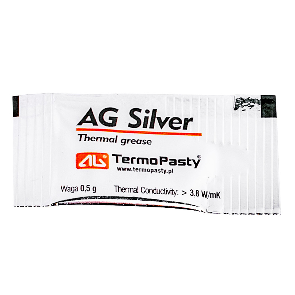 Термопаста зі сріблом Silver AG Termopasty 0.5 г пакетик