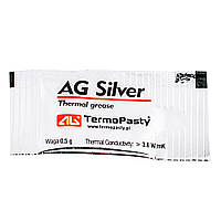 Термопаста зі сріблом Silver AG Termopasty 0.5 г пакетик