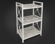 Стелаж 3 полички Тіроль