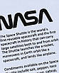 Світшот чоловічий білий NASA №4 патч WHT L(Р) 20-524-001, фото 3