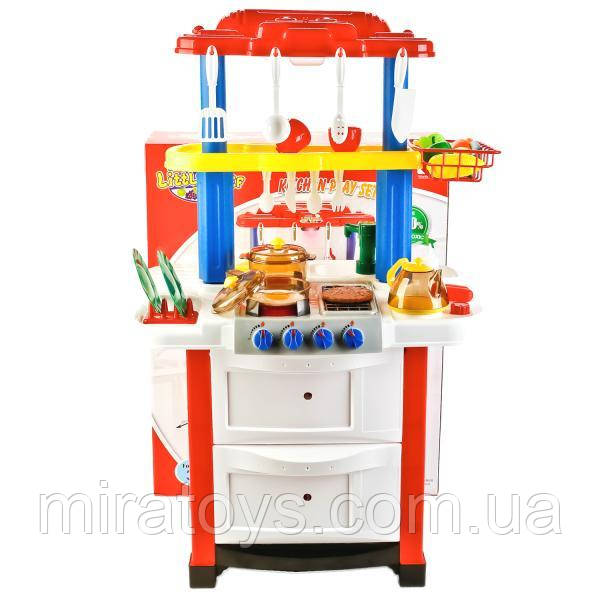 Дитяча кухня 768А/B Happy Little Chef з водою, 33 предмети, 83 см, два кольори