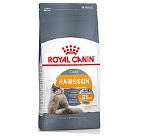 Сухий корм Royal Canin Hair & Skin Care для котів від 1 до 7 років для турботи про шкіру і вовни