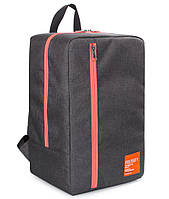 Рюкзак для ручной клади PoolParty Lowcost (графит) - Ryanair / Wizz Air / МАУ