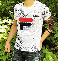 Футболка Life біла