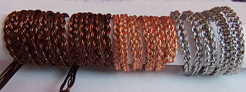 Плетіння для браслетів, кілець, кольє, виробів №4