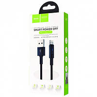 Кабель Hoco U47 Essence Core Power Off Lightning Cable Black