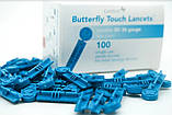 Вакуумний ланцетний пристрій Genteel + упаковка ланцетів Butterfly Touch в подарунок, фото 3