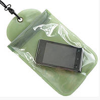Герметичный прозрачный чехол Mil-tec для смартфона 14*23 см олива