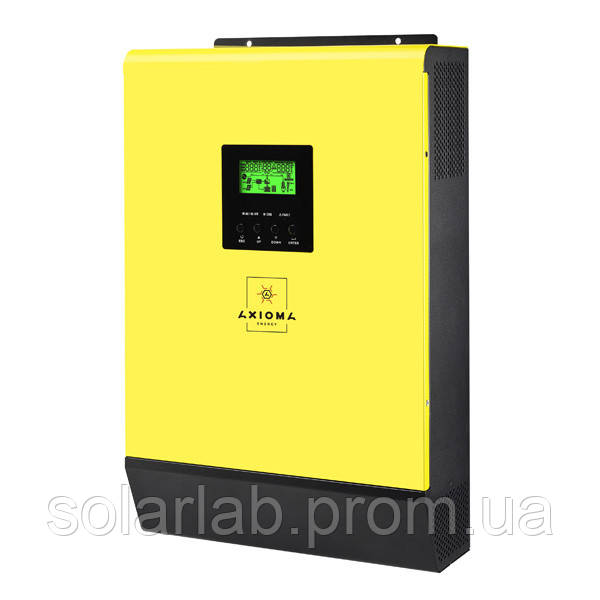 AXIOMA energy Мережевий сонячний інвертор з резервної функцією 3кВт, 220В, ISGRID-BF 3000, AXIOMA energy