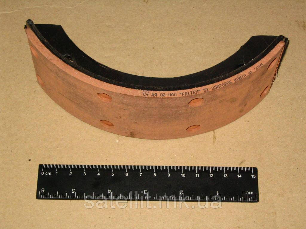 Колодка стоянкового гальма ГАЗ-53, 51-3507014