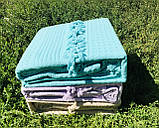 Покривало бавовняне Ayben Туреччина (220х240), забарвлення в асортименті, фото 9