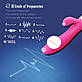 Набір — жіночий кліторальний вібратор Lover зі стимулятором точки G з інтимним лубрикантом на вибір, фото 5