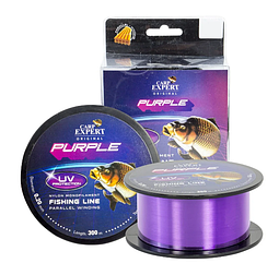 Волосінь Carp Expert UV Purple 300 м 0.25 мм 8.4 кг
