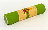Килимок для фітнесу, йоги TPE Yoga Mat (рр. 183см*61см*6мм), фото 7