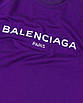 Світшот чоловічий фіолетовий BALENCIAGA з лого Р-2 PUR XL(Р) 20-510-201, фото 3