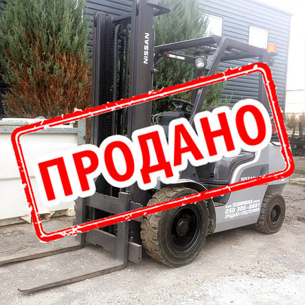 Газовий вилочний навантажувач Nissan UGF2A35DU 2009 б/у, фото 2