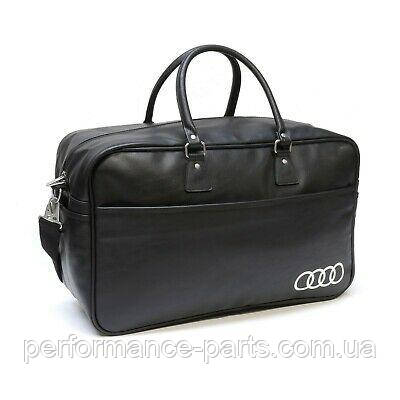 Дорожня сумка Audi Rings Weekend Bag, black, артикул 3151800710 Офіційна колекція Audi