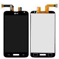 Дисплей для LG Optimus L70 D320, D321, MS323, модуль в зборі (екран і сенсор), чорний