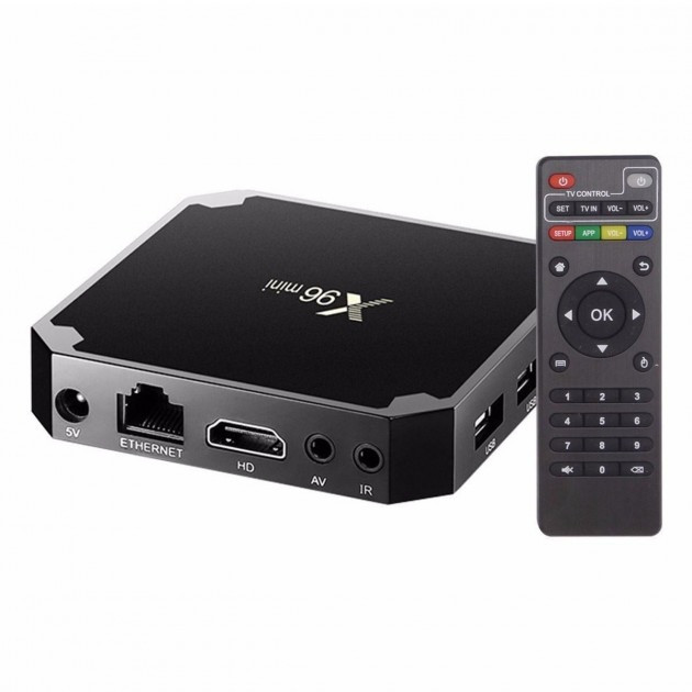Смарт ТВ приставка Smart TV Box X96 Mini 2/16 GB + Пульт g10, Android TV приставка с пультом - фото 3 - id-p1231347922