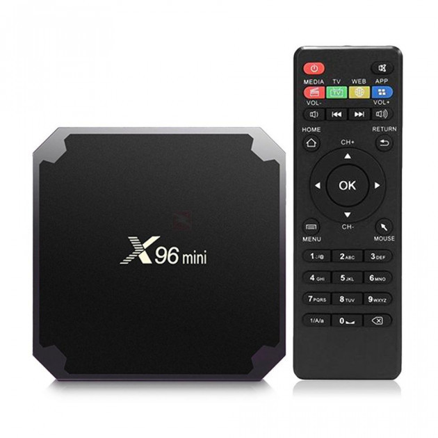 Смарт ТВ приставка Smart TV Box X96 Mini 2/16 GB + Пульт g10, Android TV приставка с пультом - фото 7 - id-p1231347922