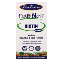 Біотин для нігтів Paradise Herbs Biotin 10,000 mcg 90caps