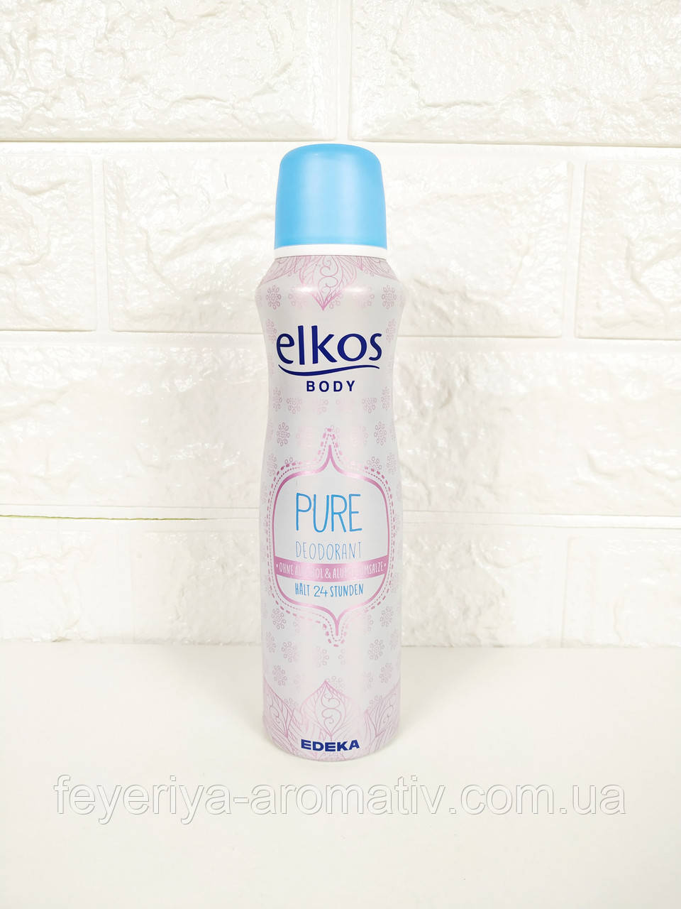 Жіночий дезодорант спрей Elkos Pure 200 мл Німеччина