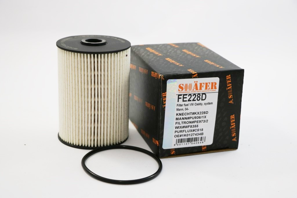 Фільтр паливний SHAFER FE228D (SCT SC 7049) VW Golf V, VI, Fabia I-III, Octavia I-III, Superb, 1.6-2.0 D 00-