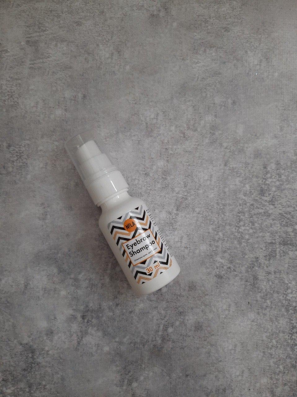 Шампунь-крем для брів Nila Eyebrow Shampoo, 30 мл