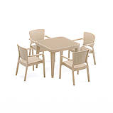 Крісло Tilia Antares біла слонова кістка, фото 6