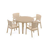 Крісло Tilia Antares біла слонова кістка, фото 7