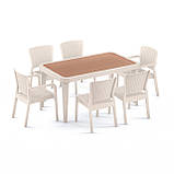 Крісло Tilia Antares біла слонова кістка, фото 10