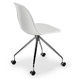 Стілець Tilia Eos-O ніжки металеві біла слонова кістка - біла слонова кістка, фото 2