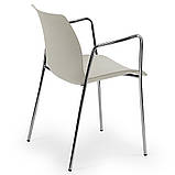 Крісло Tilia Laser ніжки хромовані бежеве, фото 2
