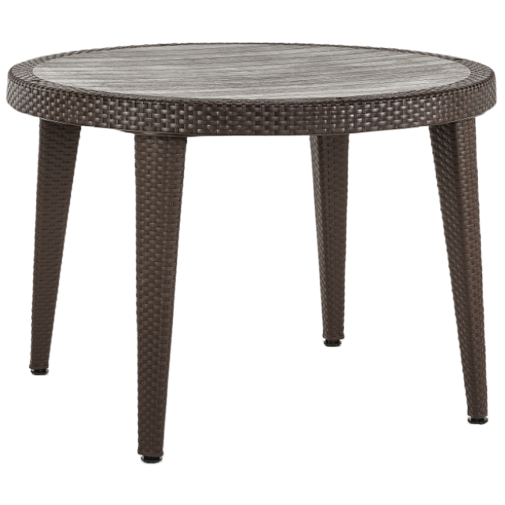 Стіл Tilia Osaka d110 см ніжки пластикові венге, фото 1