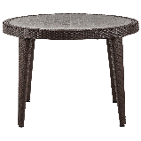 Стіл Tilia Osaka d110 см ніжки пластикові венге, фото 3