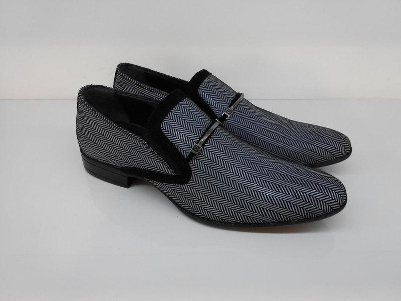 Туфлі Etor 11391-7117 чорно-білий
