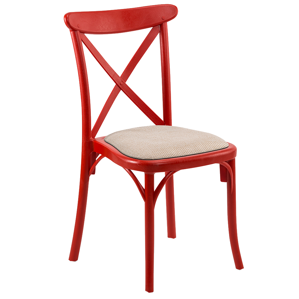 Стілець Tilia Capri Pad червоний, фото 1