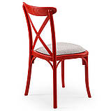Стілець Tilia Capri Pad червоний, фото 2