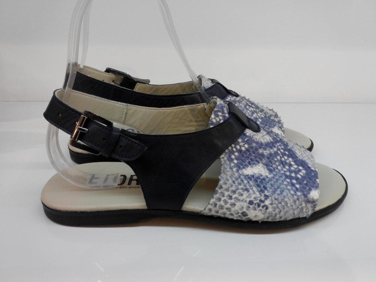 Босоніжки Etor 647-900-2 блакитний, фото 1