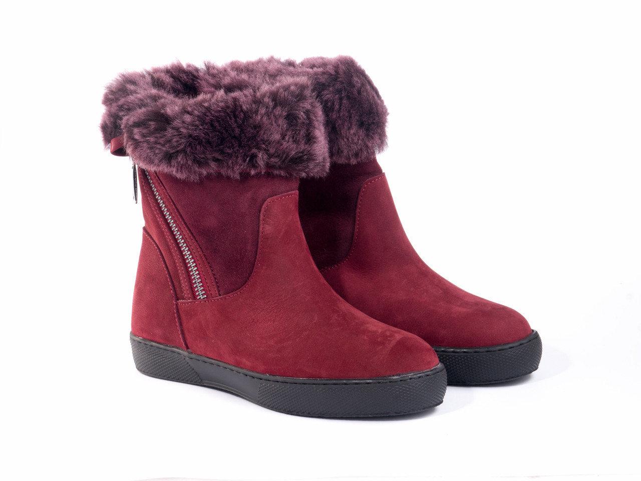 Уггі Etor 5650-00143-17 бордовий