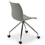 Стілець Tilia Lazer-O ніжки металеві сірий цемент, фото 2