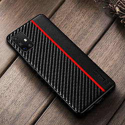 Чохол Primo Cenmaso для Samsung Galaxy S20 Plus (SM-G985) - Black&Red