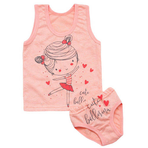 Купить Комплект нижнего белья для девочки Бабочка оптом, цена 42.25 ...