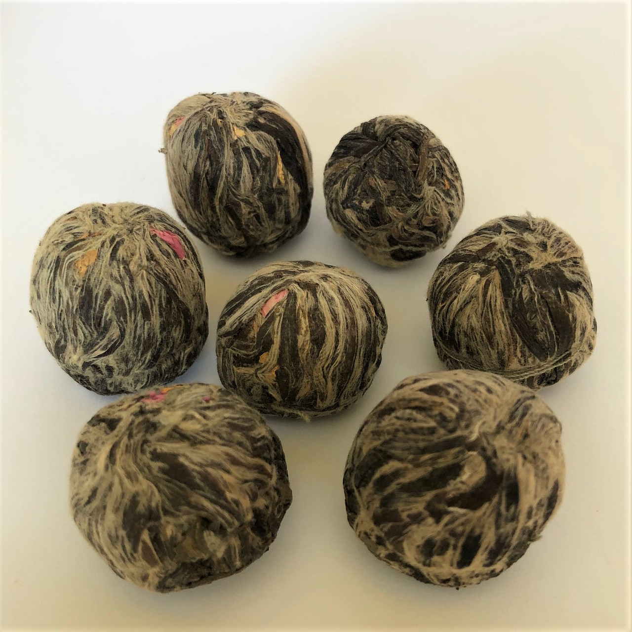 Элитный чай Моли Мэй Жэнь "Шарик с цветком жасмина", (упаковка 7 шариков) - фото 5 - id-p1220549380