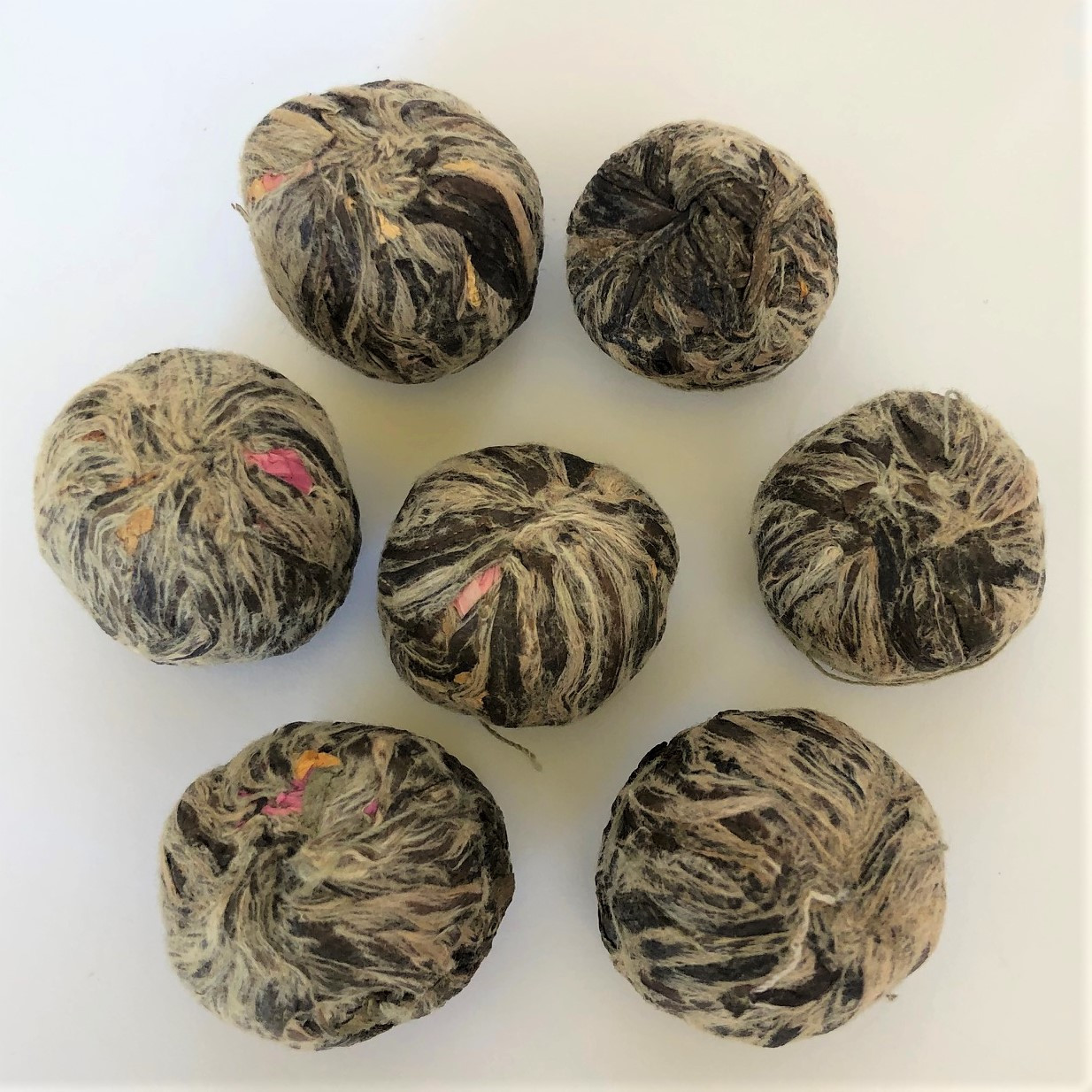 Элитный чай Моли Мэй Жэнь "Шарик с цветком жасмина", (упаковка 7 шариков) - фото 4 - id-p1220549380