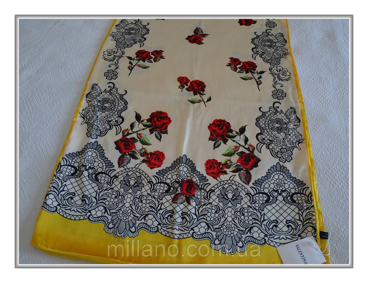 Подвійний Шарф Valentino шовк