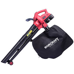 Пилосос садовий акумуляторний Worcraft CLBV-S40Li, 40, Li-ion, 7000-12000 об/хв, без акумулятор