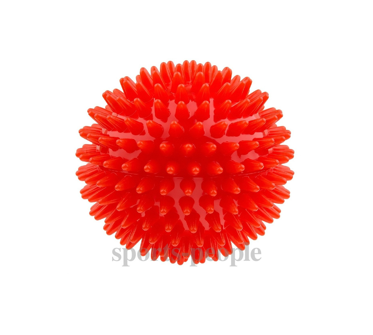 М'ячик масажний, з пухирцями, прогумований, (зжимається), Ø 6.5 см, обвід 20.5 см, різні кольори.